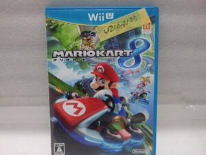 U2104135 WiiU soft Mario Cart 8 present condition goods 