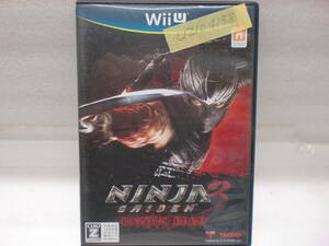 U2104138 WiiU soft Ninja gaiten3 present condition goods 