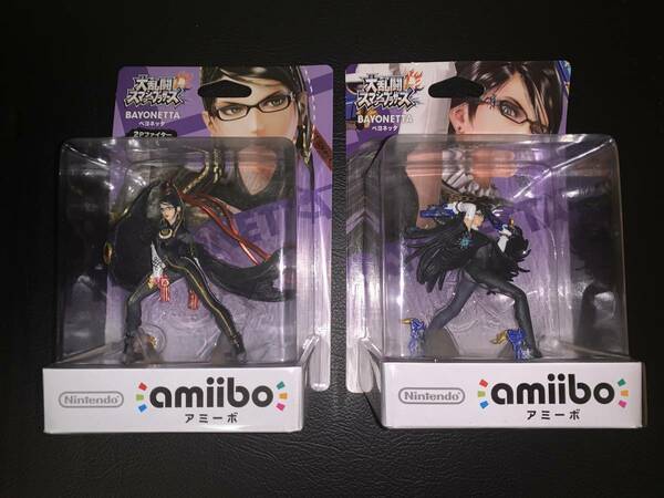 amiibo ベヨネッタ (大乱闘スマッシュブラザーズシリーズ) 2点セット