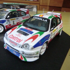 VITESS V98063 1/43 トヨタ TOYOTA COROLLA WRC WINNER MONTE CARLO 1998 C.SAINZ/L.MOYAの画像2