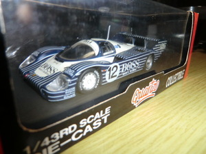 Quartzo Q3060 1/43 Porsche Porsche 956 SHORT TAIL #12 BOSS DRM NORISRING 1983