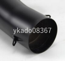 YC013:【チタン色】バナナ管/マフラー/スリップオン/サイレンサー/ステンレス製/50.8mm/50.8Φ/60.5mm/60_画像7