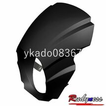 YD029:ブラック ヘッドライト カバー カスタム 人気 高品質 ブレイクアウト 2018-2020 FXBR FXBRSモデル_画像1