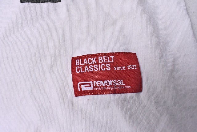 リバーサル ★ GAIN ★ BLACK BEL TCLASSICS ★ 丸首 Tシャツ ★ 白 ★ S ★ reversal ★ rvddw ★ 格闘 技★ リバーサル ★ GAIN ★ BLACK BEL TCLASSICS ★ 丸首 Tシャツ ★ 白 ★ S ★ reversal ★ rvddw ★ 格闘 技★