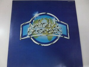 LP / Nobody's Business / 超絶のニュー・マシーン / Columbia / YX-7210-AX / Japan / 1978