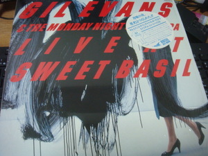 GIL EVANS & MONDAY NIGHT ORCHESTRA LIVE AT SWEET BASIL 初期 2LP