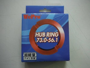 港南台B1804　スバル　VM4　レヴォーグ外し　Wepro　73.0-56.1　HUB RING　中古品　☆