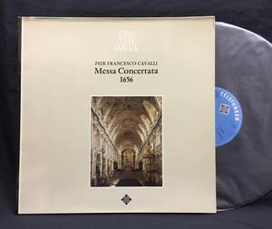 独LP【Pier Francesco Cavalli Messa Concertata 1656 カヴァッリ：ミサ・コンチェルタータ】（古典バロックミサ曲）