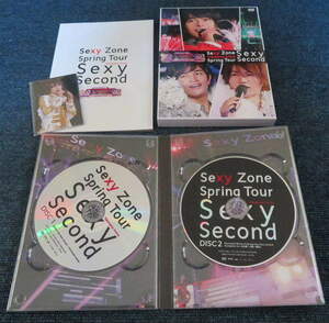 送料185円 SexyZone SpringTourSexySecond 2014 DVD 初回限定版 2枚組 King & Prince Jr トレーディングカード キンプリ セクゾ ジャニーズ