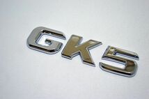 ベンツ風 ホンダフィット型式エンブレム GK3 GK4 GK5 GK6　アルファーベット_画像3