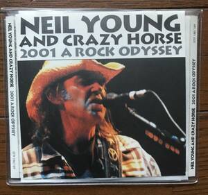 1810 / 2枚組 / NEIL YOUNG & CRAZY HORSE / 2001 A ROCK ODYSSEY / ニール・ヤング / 美品