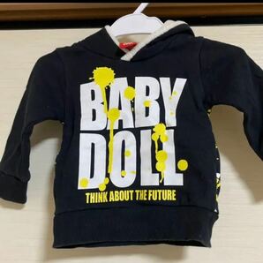 BABYDOLL ベビードール トレーナー 80cm 黒