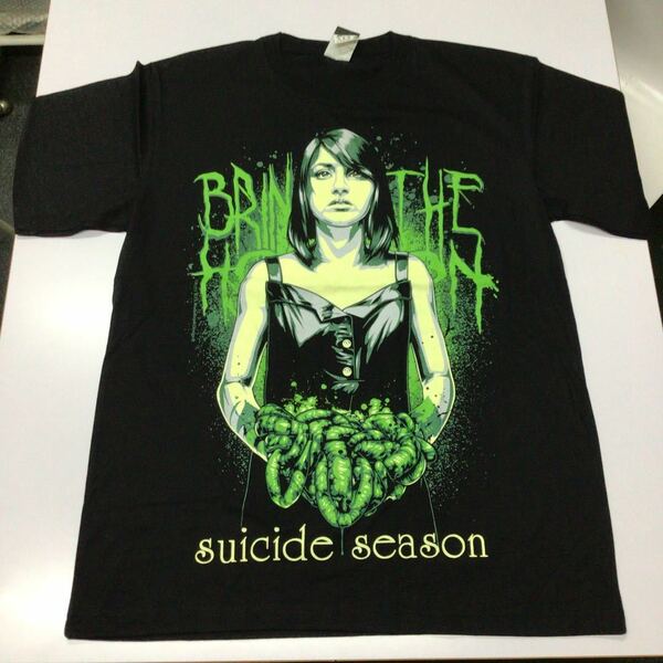 SR7B1. バンドTシャツ Lサイズ　BRING ME THE HORIZON ⑦ ブリングミーザホライズン BMTH