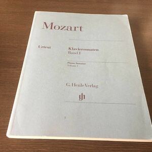 MOZART Klaviersonaten BAND1 　G. Henle Verlag ヘレン版 モーツァルト