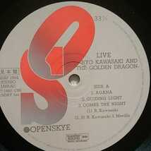 川崎燎&The Golden Dragon/Live レコード_画像7