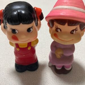 貴重レアもの 不二家ペコちゃん ソフビ