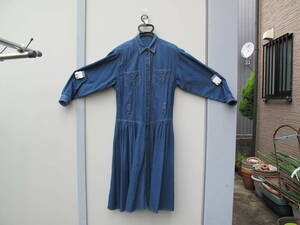 シンプルライフ・レナウン・オールドファッション・２５年ぐらい前のワンピース・これを着れば他の人とダブらない。