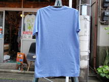 日本製　SCYE（サイ）　霜降り地なネイビー色のポケットTシャツ　サイズ40_画像2