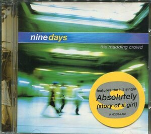 即買　CD盤　ナイン・デイズ：Nine Days　The Madding Crowd