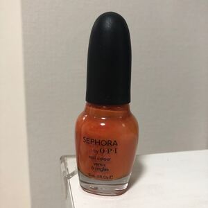 NY購入 SEPHORA by OPI オレンジ系 15ml ネイルカラー