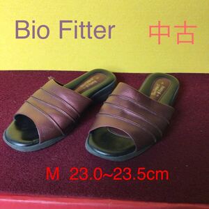 【売り切り!送料無料!】 A-98 BioFitter!M!23.0cm!23.5cm!ちょい履き!軽量!サンダル!中古!