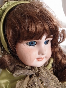 * bisque doll antique doll whole body screw k51cm