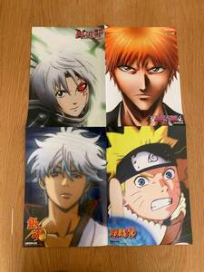 ★ジャンプフェスタ2007 チラシ フライヤー・見開きA2サイズ★　銀魂　NARUTO(ナルト)　BLEACH(ブリーチ)　D.Gray-man(ディーグレイマン)