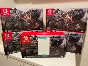Nintendo Switch モンスターハンターライズ スペシャルエディション 6台セット 新品未開封