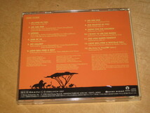 ライオン・キングⅡ SIMBA'S PRIDE オリジナル・サウンドトラック CD_画像2