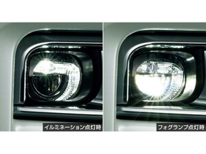 新品 トヨタ ランドクルーザー J202 純正 LEDフォグランプ