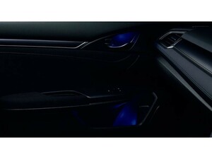 新品 ホンダ シビックタイプＲ FK8 純正 インナードアハンドル&ドアポケットイルミネーション LEDブルー