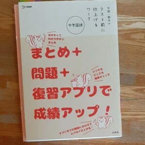 中間・期末のテスト前に仕上げるワーク中学国語