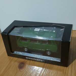 ミニチャンプス【1/43 VW T3 BUS】グリーン ワーゲン ヴァナゴン バナゴン 1:43 フォルクスワーゲン バス