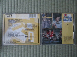 CD Various Artists「THE BRITISH INVASION : THE HISTORY OF BRITISH ROCK. VOL.2」輸入盤 R2 70320 美盤 ライナーに軽い黄ばみ 全20曲