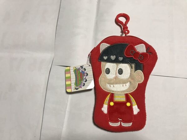 新品 タグ付き おそ松さん リール付きスマートフォンポーチ アミューズメント専用景品