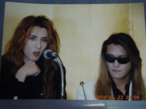 YOSHIKI TOSHI Toshl 写真 ブロマイド ⑩ / X JAPAN すみれ組