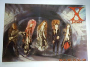 X JAPAN ブロマイド 写真 ⑰ / YOSHIKI TOSHI Toshl HIDE PATA HEATH