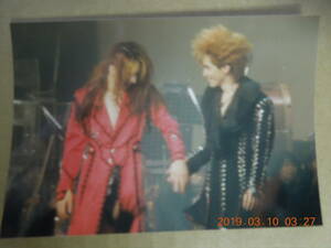 YOSHIKI 写真 ブロマイド 199 / X JAPAN V2 小室哲哉