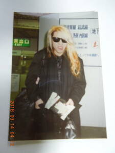 YOSHIKI 写真 ブロマイド 93 / X JAPAN