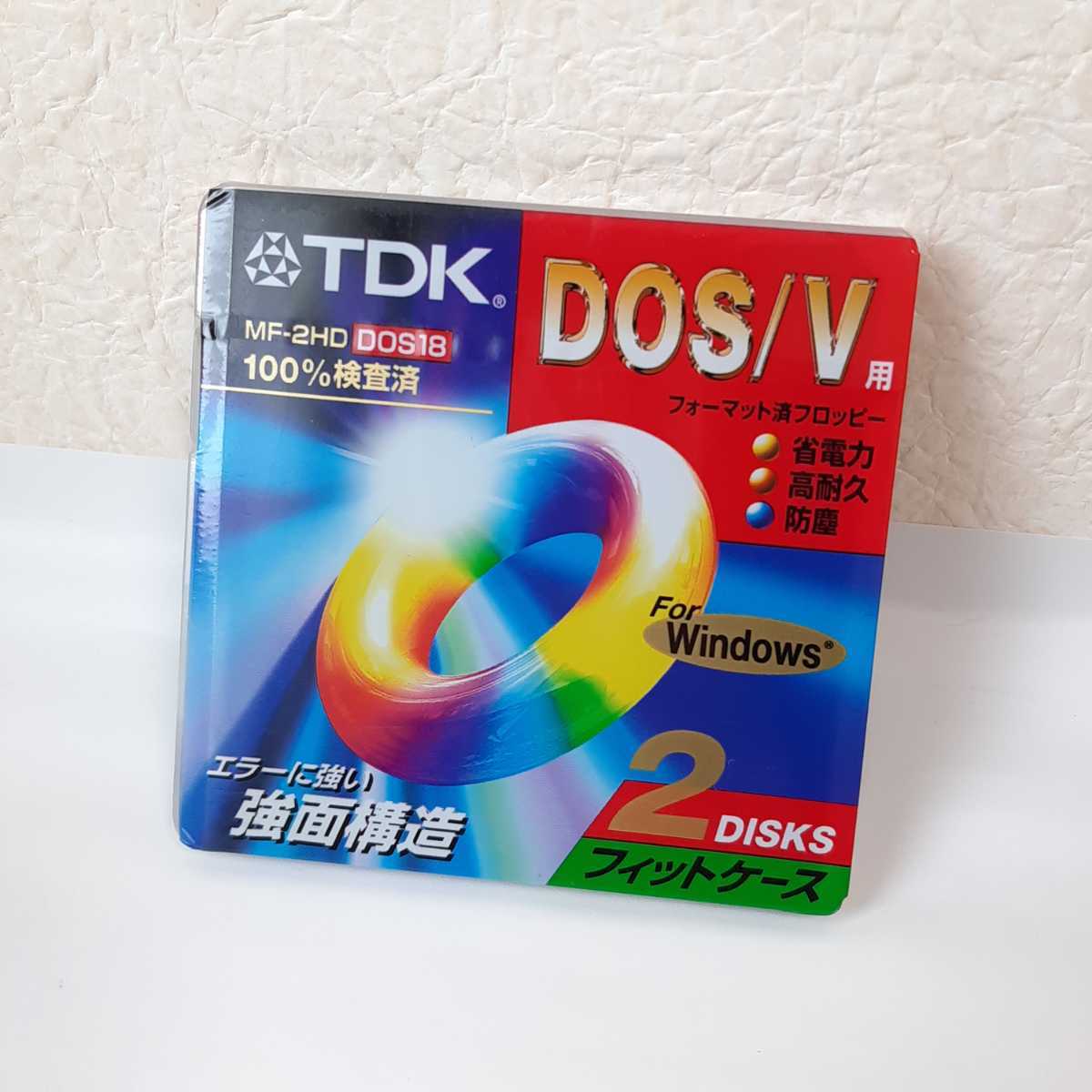 市場 TDK 2DD 3.5型 フロッピーディスク 10枚 ワープロ用 アンフォーマット