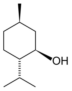 メントール 100% 57g 環式モノテルペン 2-イソプロピル-5-メチルシクロヘキサノール p-メンタン-3-オール 薄荷脳 有機化合物標本 化学薬品