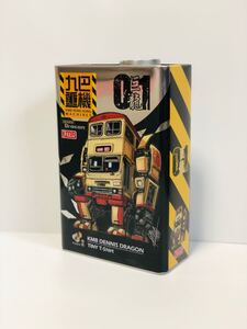 M【サイン入り缶】香港重機 × TINY × KMB コラボTシャツ