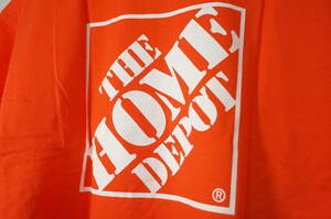 新品　HOME DEPOT ホームデポ Tシャツ　ロゴ　M アメリカ USA PFS DIY ホームセンター アウトドア ガーデニング
