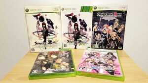 XBOX360 Steins;Gate シュタインズ・ゲート Chaos;Head Noah 限定版含むシリーズセット