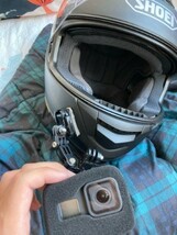 a105 goproをヘルメットのあごに装着するホルダー　モトブロガー必須です。_画像7