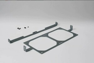 XTIA Xproto　専用の水冷の放熱固定金属フレーム　ラジエター対応サイズ：240ｍｍ