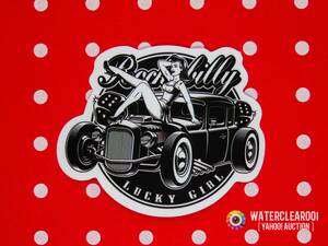 ▲▽▲27037-ExHS▲▽▲[RETROGRAFFITI PINUP LADY-STICKER] レトロピンナップレディ＆ガール