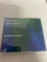 新入荷中古JAZZ CD♪名ピアニストソロによるレア作品♪Expressions In Blue In Green/Andrei Kitaev♪_画像2