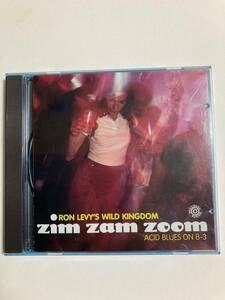 【ブルース】ロン・リーヴィー（RON LEVY’S WILDKINGDOM）「zim zam zoom (ACID BLUES ON B-3)」(レア）中古CD、USオリジナル初盤、BL-549