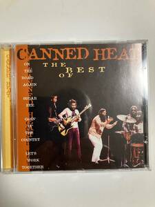 【ブルースロック】キャンド・ヒート（CANNED HEAT）「CANNED HEAT : THE BEST OF」(1997年盤）レア中古CD盤、オランダオリジ初盤、BR-46